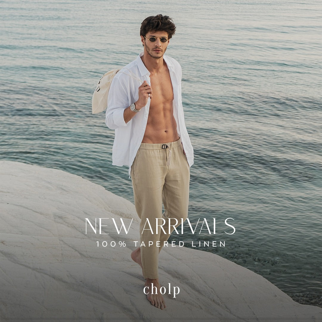 Men's Linen Pants Outfit, beige linen pants mens