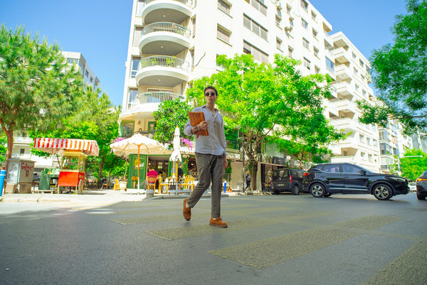 khaki green linen pants mens